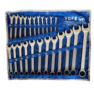 Yofe Professional'ın 23 parçalık kombine anahtar setİ