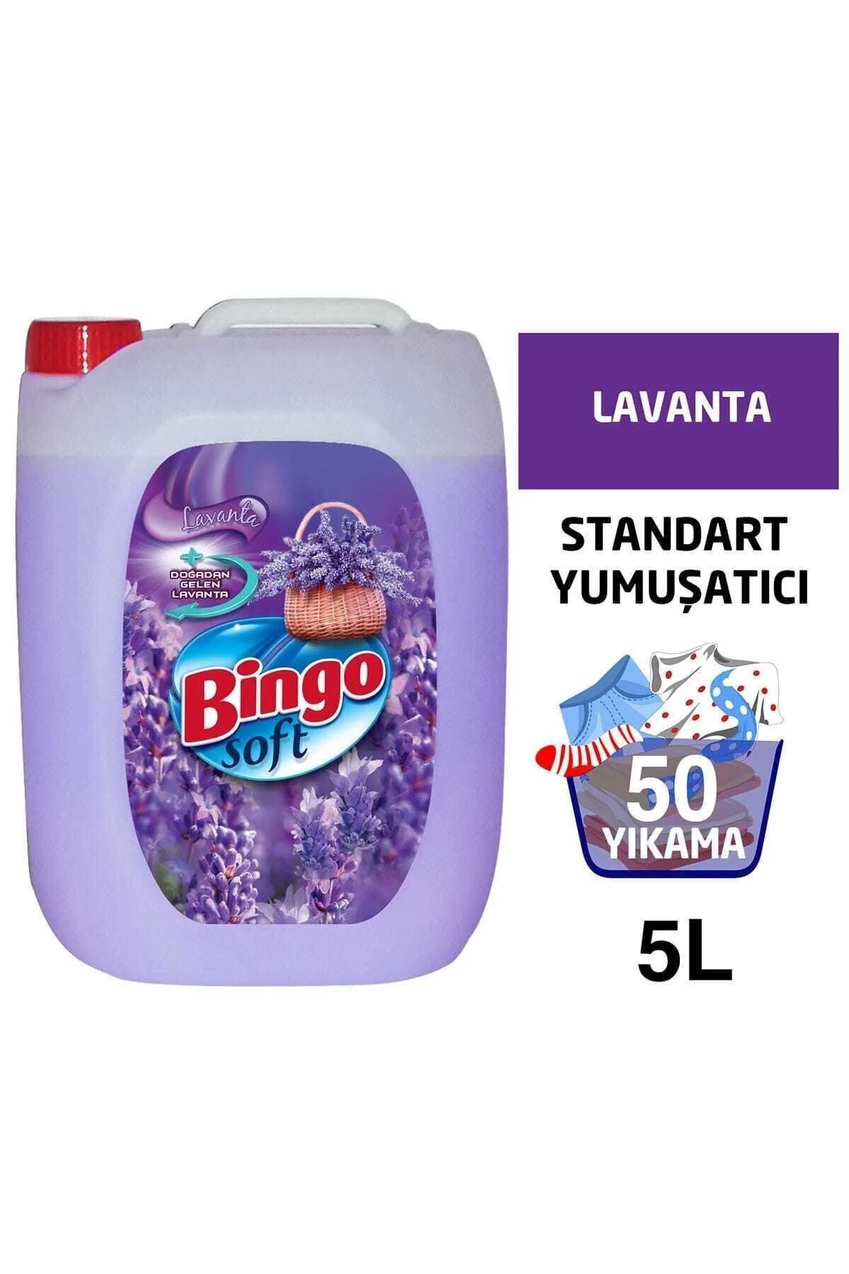 Bingo Soft Lavanta Yumuşatıcı 5 L