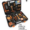 105 Parça Özel Alisim Çelik ProfesyonelAlet Takim Seti 105 Pcs Set