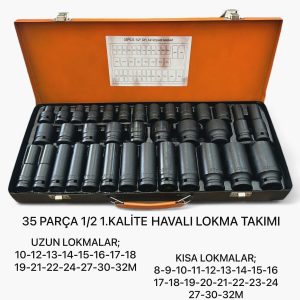 35 PARÇA 1/2 SİYAH AĞIR LOKMA TAKIMI