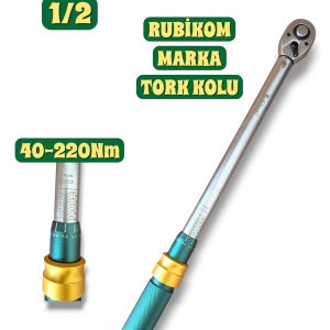 Rubikom 1/2” Tork Anahtarı (40–220 Nm)