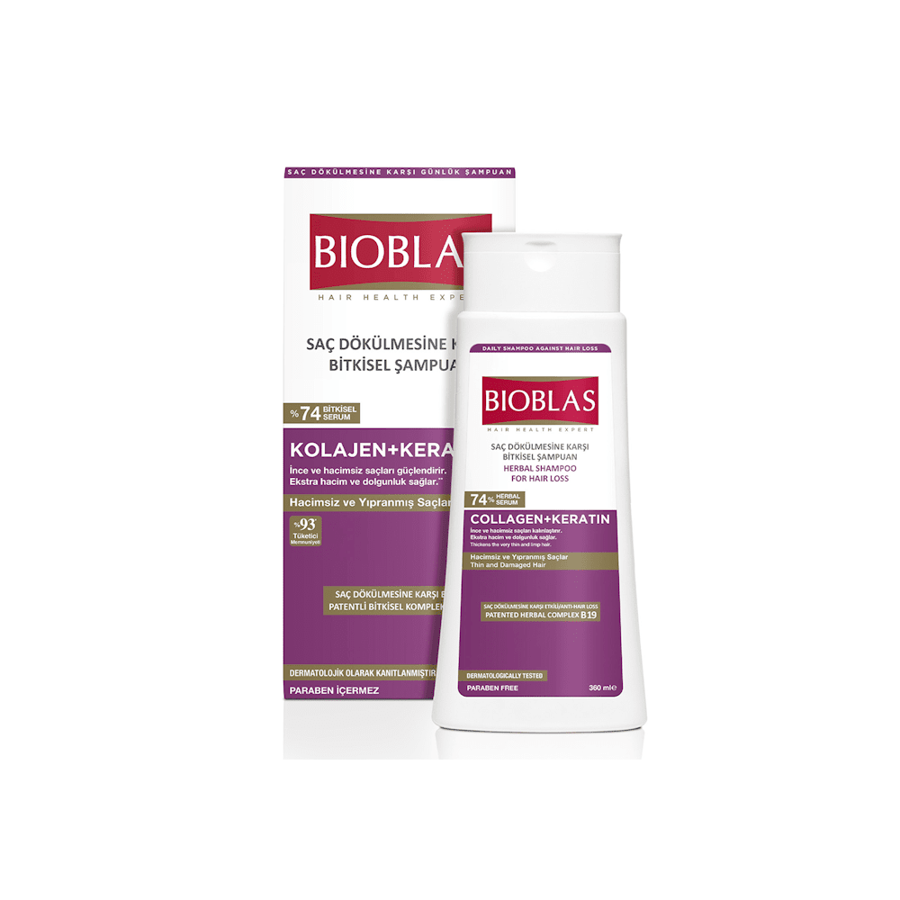 Bioblas Collagen & Keratin Şampuan 360 ML