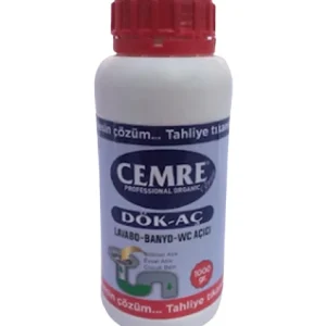 Cemre Dök Aç Lavabo Banyo WC Gider Açıcı 500 GR