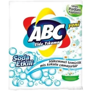 ABC Elde Yıkama Toz Deterjanı Soda Etkili 500GR – Güçlü Temizlik ve Ferah Koku