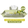 Baby Turco Zeytinyağlı Islak Bebek Havlusu 24 x 90 Adet | Toplam 2160 Yaprak Avantaj Paket